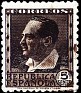 Spain 1934 Characters 30 CTS Brown Edifil 681. España 681. Uploaded by susofe